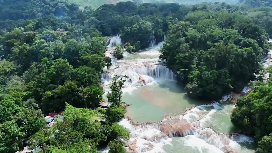 Cascadas de Agua Azúl, Chiapas